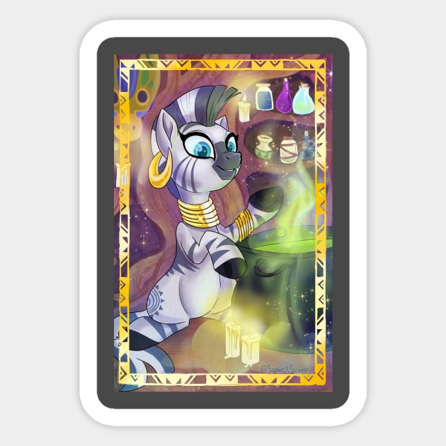 Zecora Sticker by SophieScruggs